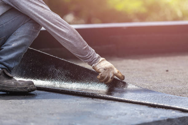Professional Exterior Waterproofing technician working in Lena, WI